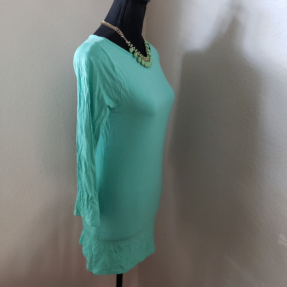 New Ladies 3/4 Sleeve Chic Tee - Picture 11 of 11